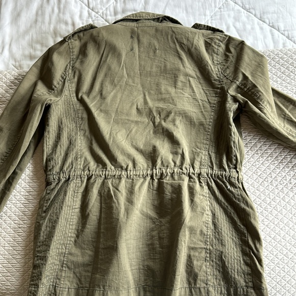 Lily Aldridge for Velvet by Graham & Spencer Army Jacket size small. - Picture 7 of 7